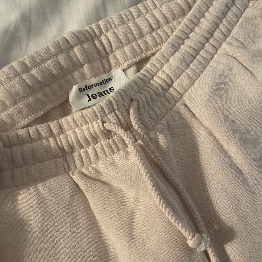 Reformation jeans/ medium sweat pants